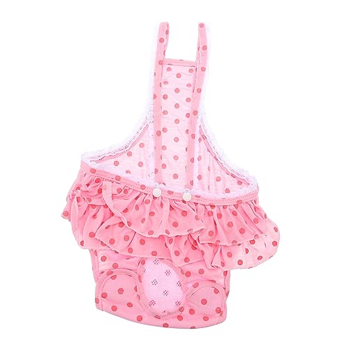 DECOMELODY 1Stk physiologische Hosen für Haustiere Ziege Welpen Pads Windeln für Hunde weiblich Pyjamas Wärmewindeln für Hunde Hygienehöschen für Welpen Haustierzubehör Baumwolle Rosa DECOMELODY 1Stk physiologische Hosen für Haustiere Ziege Welpen Pads Windeln für Hunde weiblich Pyjamas Wärmewindeln für Hunde Hygienehöschen für Welpen Haustierzubehör Baumwolle Rosa von DECOMELODY