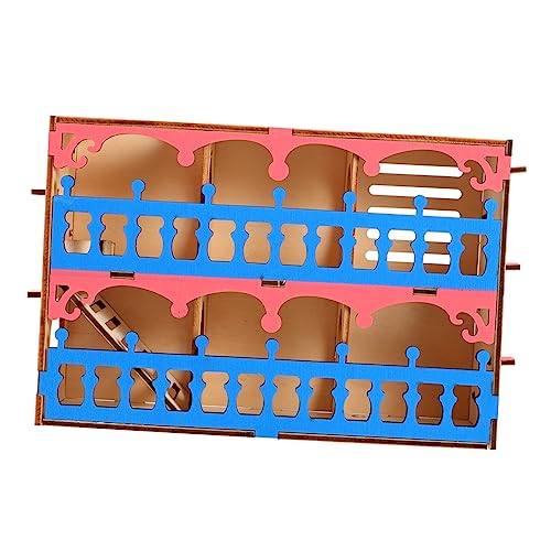 DECOMELODY Hamsterlabyrinth Spielzeug aus Holz Tunnel für Kleine Haustiere Hamster Aktivitätstunnel Langlebig und Gesund für Hamster Ratten und Kleintiere DECOMELODY Hamsterlabyrinth Spielzeug aus Holz Tunnel für Kleine Haustiere Hamster Aktivitätstunnel Langlebig und Gesund für Hamster Ratten und Kleintiere von DECOMELODY