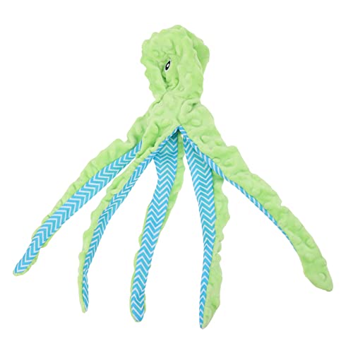 DECOMELODY 1Stück Kreatives Quietschendes Kauspielzeug Octopus für Bissbeständiges Plüschspielzeug Interaktives für Drinnen und Draußen zur Beschäftigung DECOMELODY 1Stück Kreatives Quietschendes Kauspielzeug Octopus für Bissbeständiges Plüschspielzeug Interaktives für Drinnen und Draußen zur Beschäftigung von DECOMELODY