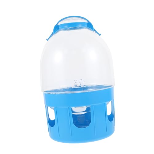 DECOMELODY 1Stück Taube Wassertränke Automatischer Vogeltränker für Tauben Tragbarer Wasserspender Transparentes Design für Haustiervögel und Reisen Praktischer Wasserversorger von DECOMELODY