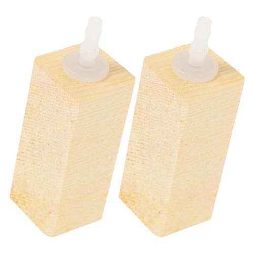 DECOMELODY 2 Pcs Fisch Tank Bubbler Stein Holz Luft Diffusor Für Sauerstoffversorgung Air Bubbler Stein Praktische Holz Blase Stein Holz DECOMELODY 2 Pcs Fisch Tank Bubbler Stein Holz Luft Diffusor Für Sauerstoffversorgung Air Bubbler Stein Praktische Holz Blase Stein Holz von DECOMELODY