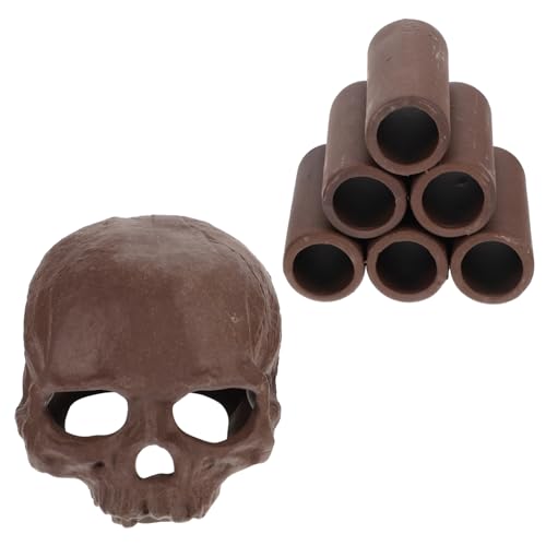 DECOMELODY 2 Stück Aquarium Tontopf Höhlen Dekorative Fischhöhle Panzer Aquarium Ornamente Klein Fischschmuck Für Aquarien Zucht Dekorationen Aquarium Höhle Tank Desktop-Aquarium-höhle DECOMELODY 2 Stück Aquarium Tontopf Höhlen Dekorative Fischhöhle Panzer Aquarium Ornamente Klein Fischschmuck Für Aquarien Zucht Dekorationen Aquarium Höhle Tank Desktop-Aquarium-höhle von DECOMELODY