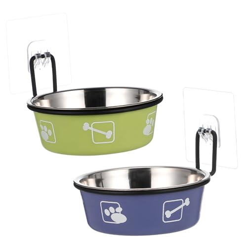 DECOMELODY 2 Stück Edelstahl Hängende Katzen Futternäpfe Wandmontage Platzsparend Robuste Haustier Näpfe Für Trocken Nassfutter Leicht Zu Reinigen Und Installieren DECOMELODY 2 Stück Edelstahl Hängende Katzen Futternäpfe Wandmontage Platzsparend Robuste Haustier Näpfe Für Trocken Nassfutter Leicht Zu Reinigen Und Installieren von DECOMELODY