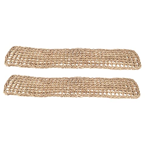 DECOMELODY 2 Stück Haustier Hängematte Klettern Eidechsen-Hängeliege Eidechsennestbetten Gecko Gras Animal Toys Tier Hamster zubehör Eidechsen Hängematten Reptilienhaut Seetang Grey von DECOMELODY