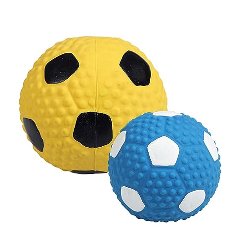 DECOMELODY 2 Stück Kauspielzeug für Hunde interaktives stressabbau Molar- chew Toy Kauen für Hunde groß Hund beißt Bälle bissfeste Hundebälle Emulsion DECOMELODY 2 Stück Kauspielzeug für Hunde interaktives stressabbau Molar- chew Toy Kauen für Hunde groß Hund beißt Bälle bissfeste Hundebälle Emulsion von DECOMELODY