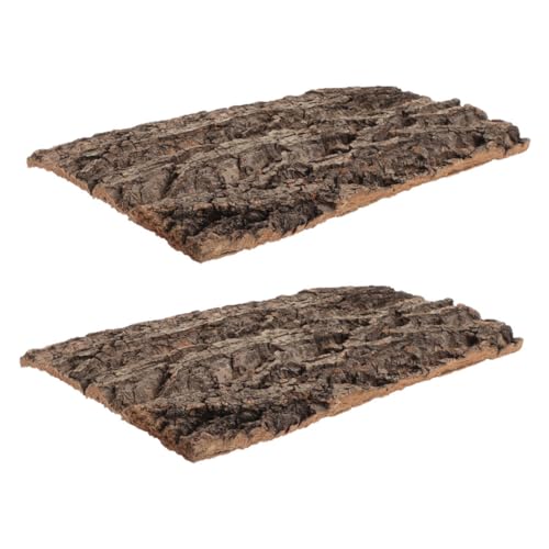 DECOMELODY 2 Stück Natürliche Korkrinde Rückwand Teilig Langlebige Terrarium Deko für Reptilien Gecko Schildkröte Schlange Vielseitiger Habitat Hintergrund für Terrarien und Aquarien DECOMELODY 2 Stück Natürliche Korkrinde Rückwand Teilig Langlebige Terrarium Deko für Reptilien Gecko Schildkröte Schlange Vielseitiger Habitat Hintergrund für Terrarien und Aquarien von DECOMELODY