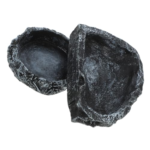 DECOMELODY 2 Stück Reptilien Wasserschale und Futternapf Teilig Baum Muster Robust rutschfest Futterschale Schildkröten Futterbehälter für Terrarium Geeignet DECOMELODY 2 Stück Reptilien Wasserschale und Futternapf Teilig Baum Muster Robust rutschfest Futterschale Schildkröten Futterbehälter für Terrarium Geeignet von DECOMELODY