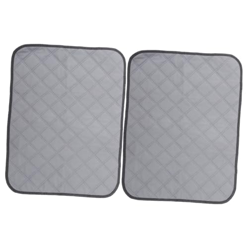 DECOMELODY 2 Stück Wiederverwendbare Waschbare Kleintier Käfigeinlage Saugfähige Meerschweinchen und Hamster Pee Pads Kompakte Komfortables Design für Saubere Trockene Tierfüße von DECOMELODY