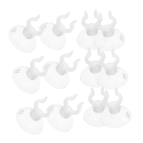 DECOMELODY 20stücke Aquarium Saugnapf Clips Transparente Wasserrohrhalterung Für Aquarien Einfache Installation Stabiler Halt Für Aquariumzubehör Und Wasserrohre von DECOMELODY