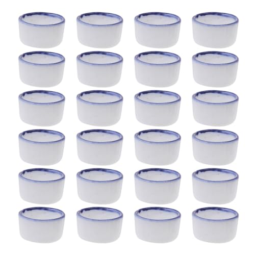 DECOMELODY 24 Stück Teiliges Mini Reptilien wassernapf aus Keramik Kleine Wasserschale für Skorpione Spinnen und Terrarientiere Leicht zu Reinigen Sicherer Trink Futterbehälter für DECOMELODY 24 Stück Teiliges Mini Reptilien wassernapf aus Keramik Kleine Wasserschale für Skorpione Spinnen und Terrarientiere Leicht zu Reinigen Sicherer Trink Futterbehälter für von DECOMELODY