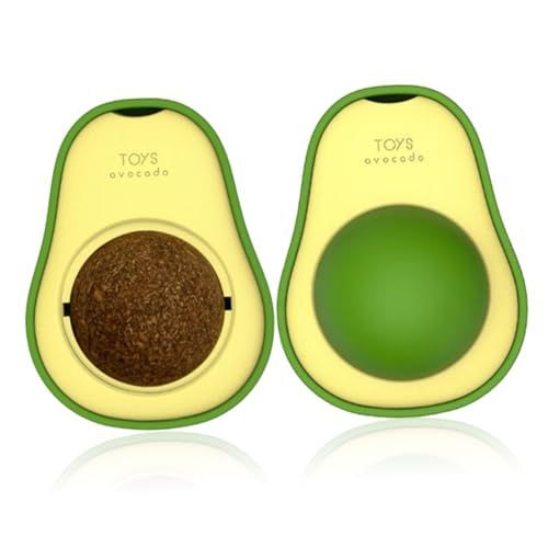 DECOMELODY 2St Katzenminze Katzenrad Vogelspielzeug für Katzen drehbare Katzenminze cat Toys Katzen Catnip Toy Katzenminzeball in Avocadoform Kätzchen Katzenminze Ball DECOMELODY 2St Katzenminze Katzenrad Vogelspielzeug für Katzen drehbare Katzenminze cat Toys Katzen Catnip Toy Katzenminzeball in Avocadoform Kätzchen Katzenminze Ball von DECOMELODY