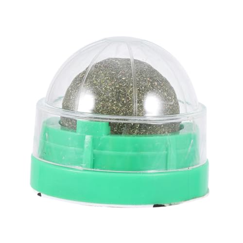 DECOMELODY 2Stücke Katzenminze Rotationsball Natürliche Katzenleckerei für Zahnreinigung und Verdauungshilfe Langlebige Katzensnacks aus Hochwertigen Materialien Grün DECOMELODY 2Stücke Katzenminze Rotationsball Natürliche Katzenleckerei für Zahnreinigung und Verdauungshilfe Langlebige Katzensnacks aus Hochwertigen Materialien Grün von DECOMELODY