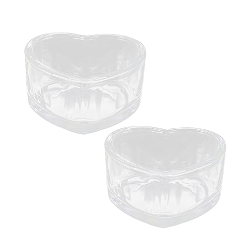 DECOMELODY 2stücke Transparente Hamsterfutternäpfe rutschfeste Und Spritzsichere Schalen Für Chinchillas Und Kleine Nager Hygienisch Und Einfach Zu Reinigen Für Futter Und Wasser von DECOMELODY