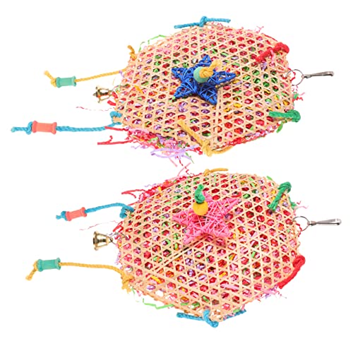 DECOMELODY 2stücke Papageien Kauspielzeug Hängendes Spielzeug Für Vögel Sicher Und Robust Für Spielen Und Kauen Fördert Die Beschäftigung Und Zerstörung Für Papageienarten Geeignet DECOMELODY 2stücke Papageien Kauspielzeug Hängendes Spielzeug Für Vögel Sicher Und Robust Für Spielen Und Kauen Fördert Die Beschäftigung Und Zerstörung Für Papageienarten Geeignet von DECOMELODY