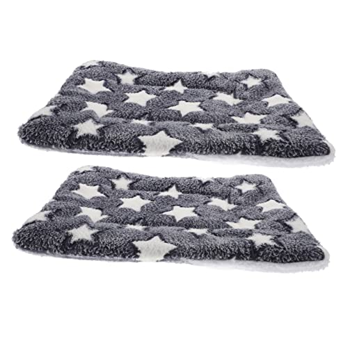 DECOMELODY 2Stücke Teiliges Haustier Schlafmatte Flauschige Hundedecke und Überwurfmatte für Sofas Betten und Käfige für Katzen und Wintermonate DECOMELODY 2Stücke Teiliges Haustier Schlafmatte Flauschige Hundedecke und Überwurfmatte für Sofas Betten und Käfige für Katzen und Wintermonate von DECOMELODY