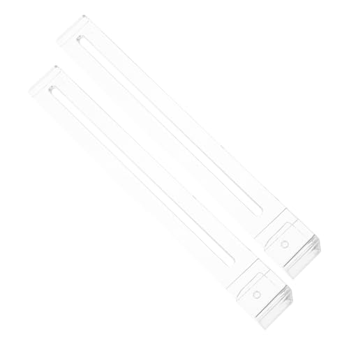 DECOMELODY 2stücke Aquarienhaken Für Sonnenplattformen Verstellbar Aus Kunststoff Für Terrarien Und Brutkästen Transparent Installieren von DECOMELODY