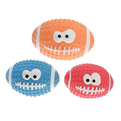 DECOMELODY 3 Stück Quietschspielzeug für Hunde interaktives knete Quietschender Ball als Hundespielzeug Hund Quietscher Latex-Quietschballspielzeug für Hunde DECOMELODY 3 Stück Quietschspielzeug für Hunde interaktives knete Quietschender Ball als Hundespielzeug Hund Quietscher Latex-Quietschballspielzeug für Hunde von DECOMELODY