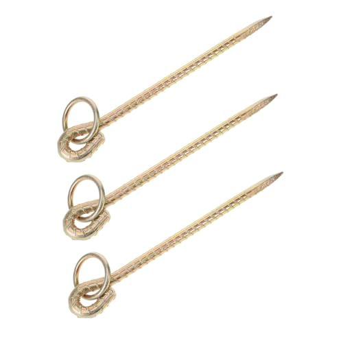 DECOMELODY 3 Stück Spiral Erdstake aus Robuster Haustier und Viehanker Sicheres Verankern von Hunden Rindern Schafen und Pferden für Camping Weide und Outdoor Einsätze von DECOMELODY