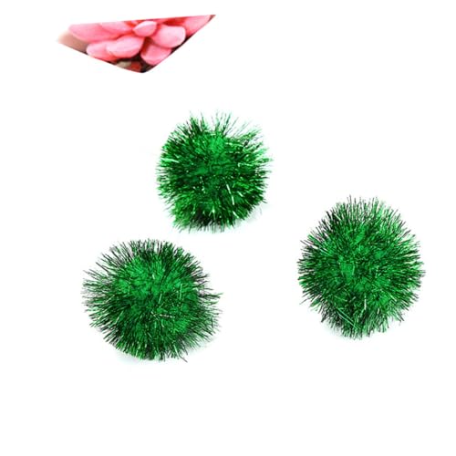 DECOMELODY 30 Stück Teiliges Bunte Glitzer Pompons mit Tinsel Kleine Leichte Katzenspielzeuge für Interaktives und Bewegung Geeignet für Katzen und Haustiere Farblich Gemischt DECOMELODY 30 Stück Teiliges Bunte Glitzer Pompons mit Tinsel Kleine Leichte Katzenspielzeuge für Interaktives und Bewegung Geeignet für Katzen und Haustiere Farblich Gemischt von DECOMELODY