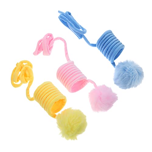 DECOMELODY 3Stücke Katzenkugeln mit Glocken Katzenspielzeug Bouncy Kratzball für Innenräume Strapazierfähig und Langlebig für Kätzchen und Katzen DECOMELODY 3Stücke Katzenkugeln mit Glocken Katzenspielzeug Bouncy Kratzball für Innenräume Strapazierfähig und Langlebig für Kätzchen und Katzen von DECOMELODY