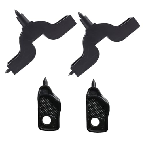DECOMELODY 4 Stück Locher für Tropfbewässerung Ventil Spule Tropfbewässerungssystem gartenwerkzeuge pflanzenbewässererung gartenschlauch locher Tropfbewässerungsschlauchlocher Plastik Black von DECOMELODY
