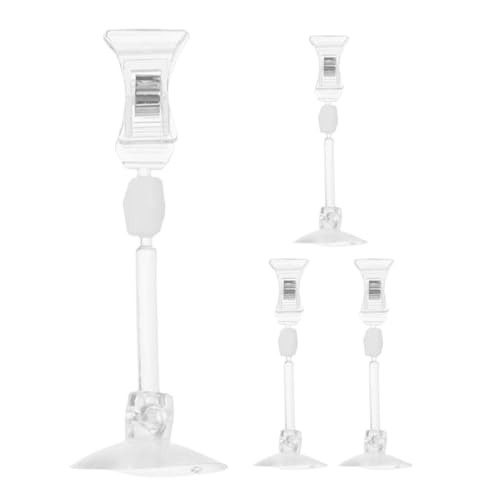 DECOMELODY 4stücke Saugnapf Clips Für Aquarien Multifunktionale Futterhalter Für Fischfutter Algen Und Zubehör Einfache Installation Robustes Material Transparent Und Stylisch Für DECOMELODY 4stücke Saugnapf Clips Für Aquarien Multifunktionale Futterhalter Für Fischfutter Algen Und Zubehör Einfache Installation Robustes Material Transparent Und Stylisch Für von DECOMELODY