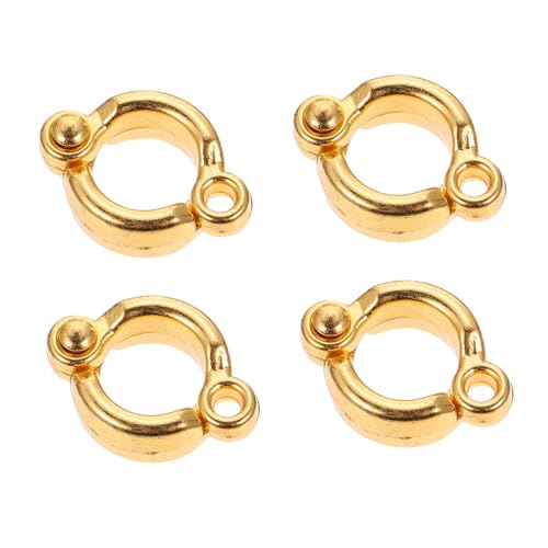 DECOMELODY 4 Stück Teiliges Parrot Foot Rings aus Edelstahl Offener Vogel fußring für Papageien Leichtes für Outdoor aktivitäten und Vogeltraining Einfach Anzulegen und Langlebig von DECOMELODY