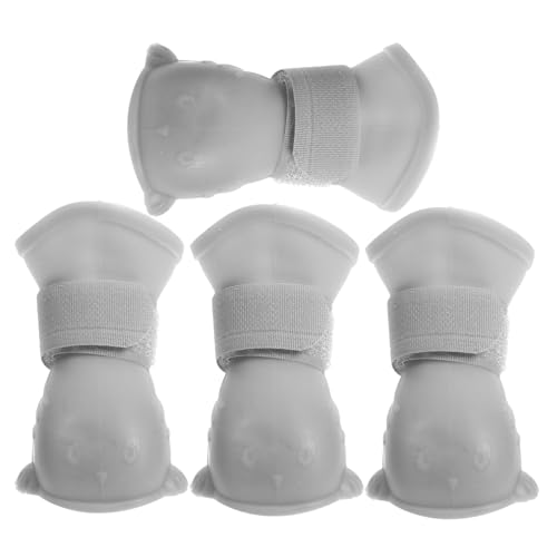 DECOMELODY 4 Stück wasserdichte Regenstiefel Für Hunde, Leichte Haustierschuhe, Hundeschuhe Für Outdoor-aktivitäten, rutschfeste Regenstiefel Für Regnerisches Wetter DECOMELODY 4 Stück wasserdichte Regenstiefel Für Hunde, Leichte Haustierschuhe, Hundeschuhe Für Outdoor-aktivitäten, rutschfeste Regenstiefel Für Regnerisches Wetter von DECOMELODY