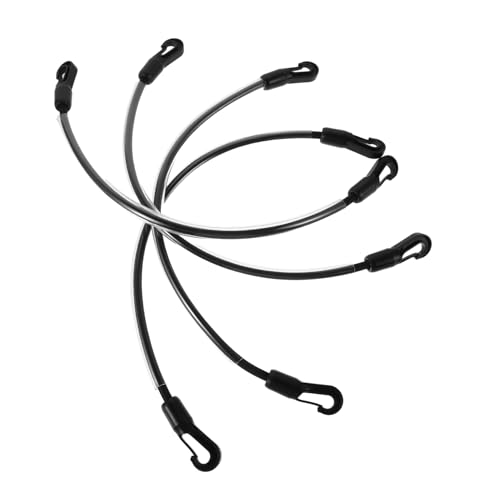 DECOMELODY 4-teilige Beingurte Für Pferdedecken: Elastische Beinschnur Mit Metall-doppelendclips Als Ersatz – Für Den Winter, Installieren Und Zu Sichern DECOMELODY 4-teilige Beingurte Für Pferdedecken: Elastische Beinschnur Mit Metall-doppelendclips Als Ersatz – Für Den Winter, Installieren Und Zu Sichern von DECOMELODY