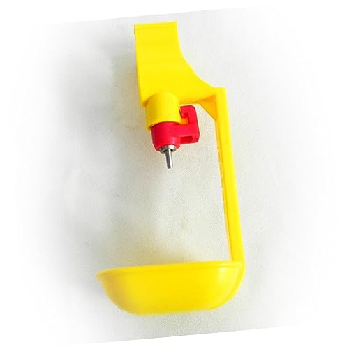 DECOMELODY 4stücke Automatischer Kunststoff-tränke Für Geflügel Hühner Und Gänsewasserbecher in Gelb Für Einsatz Geflügelzucht Wasserabfall Und Hält Zuhause Sauber DECOMELODY 4stücke Automatischer Kunststoff-tränke Für Geflügel Hühner Und Gänsewasserbecher in Gelb Für Einsatz Geflügelzucht Wasserabfall Und Hält Zuhause Sauber von DECOMELODY