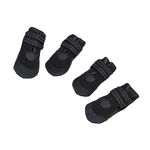 DECOMELODY 4Stücke Haustier Regenstiefel für Kleine rutschfeste wasserdichte Pfotenschutz Schuhe mit Reflektierenden Details Bunten DECOMELODY 4Stücke Haustier Regenstiefel für Kleine rutschfeste wasserdichte Pfotenschutz Schuhe mit Reflektierenden Details Bunten von DECOMELODY