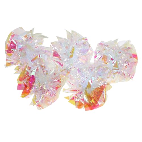 DECOMELODY 5 Stück Katzenrassel-papierspielzeug Quietschend Katze Rollen Knisterbälle Katzenspielzeug Wackeln Für Kräuseln Lustig Anregend Katzenball Lärm Pet-verbundpapier DECOMELODY 5 Stück Katzenrassel-papierspielzeug Quietschend Katze Rollen Knisterbälle Katzenspielzeug Wackeln Für Kräuseln Lustig Anregend Katzenball Lärm Pet-verbundpapier von DECOMELODY