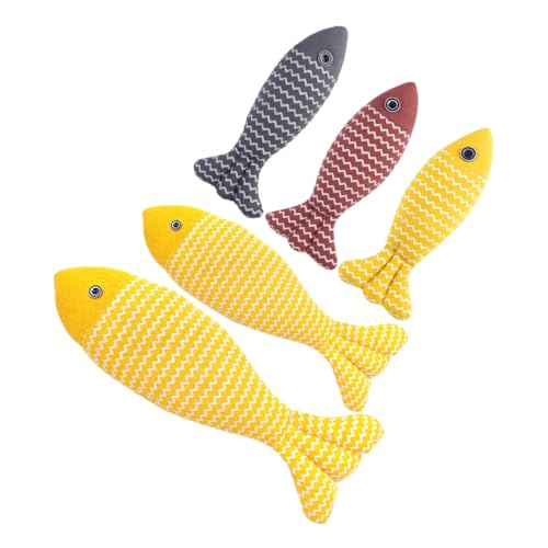 DECOMELODY 5 Stück Katzenspielzeug Fisch Katzenminze Für Katzen Katzenbeißspielzeug Katzenkissen Katzenkauspielzeug Interaktives Katzenkauspielzeug Haustierspielzeug Katzenminze DECOMELODY 5 Stück Katzenspielzeug Fisch Katzenminze Für Katzen Katzenbeißspielzeug Katzenkissen Katzenkauspielzeug Interaktives Katzenkauspielzeug Haustierspielzeug Katzenminze von DECOMELODY