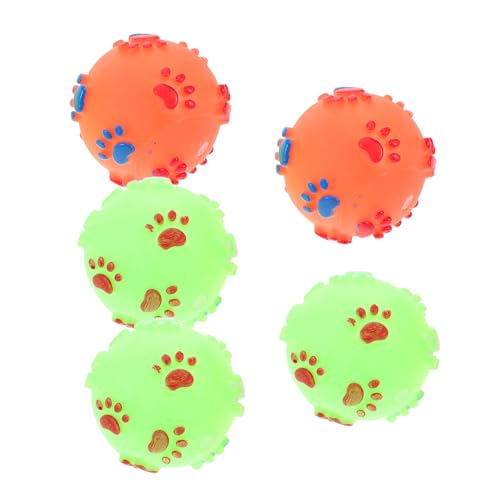 DECOMELODY 5 Stück Sound- Für Haustiere Welpe Kleiner Hundeball Quietschend Hundesachen Hündchen Bälle Für Hunde Hundespielzeug Lustig Haustier Pet-Ball- DECOMELODY 5 Stück Sound- Für Haustiere Welpe Kleiner Hundeball Quietschend Hundesachen Hündchen Bälle Für Hunde Hundespielzeug Lustig Haustier Pet-Ball- von DECOMELODY