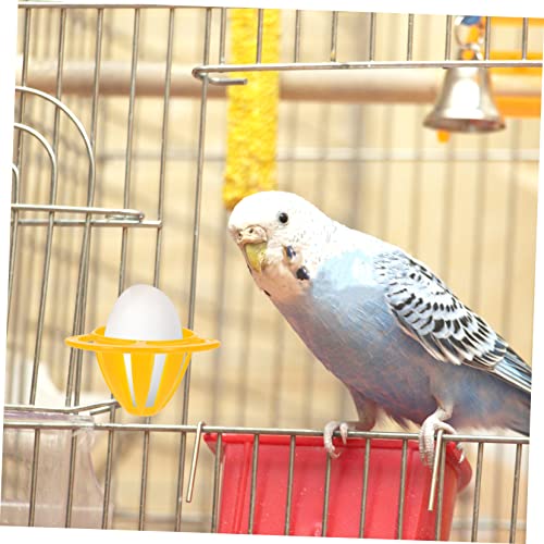 DECOMELODY 5 Stück Teiliges Hängendes Papageien Futterkorb Langlebig und Einfach zu Reinigen als Vogelkäfig Futterspender für Gemüse und Obst Vogel Gemüse Futterbehälter Zubehör von DECOMELODY