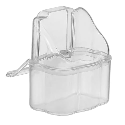 DECOMELODY 5 Stück Teiliges Hängendes Vogeltränke aus Langlebigem Großer Futterbecher für Papageien und Kleine Vögel Praktische Futterlösung für Vogelkäfig und Außenbereich DECOMELODY 5 Stück Teiliges Hängendes Vogeltränke aus Langlebigem Großer Futterbecher für Papageien und Kleine Vögel Praktische Futterlösung für Vogelkäfig und Außenbereich von DECOMELODY