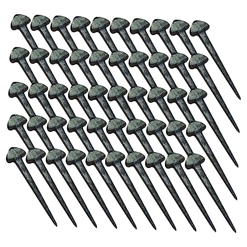 DECOMELODY Nagelset Für Bremsbeläge Hinten Hufeisennägel Tragbar Für Pferde Einfach Zu Verwendendes Hufeisenwerkzeug von DECOMELODY