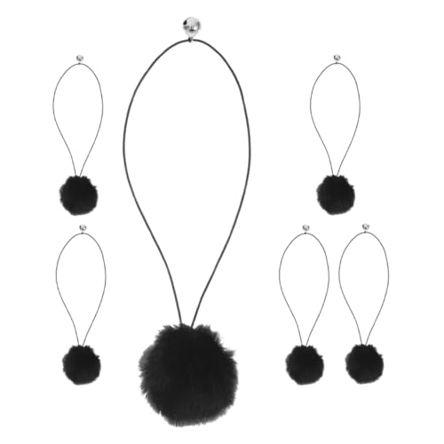 DECOMELODY 6 Stück Ersatzball Für Kratzbäume Für Katzen Austauschbarer Katzenfederball Neckender Katzenball Spielzeugball Für Katzenkratzbaum Kratzbäume Hängendes Ballspielzeug Black Plüsch DECOMELODY 6 Stück Ersatzball Für Kratzbäume Für Katzen Austauschbarer Katzenfederball Neckender Katzenball Spielzeugball Für Katzenkratzbaum Kratzbäume Hängendes Ballspielzeug Black Plüsch von DECOMELODY