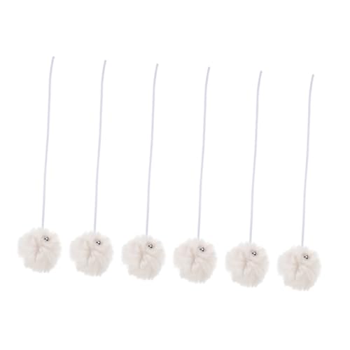 DECOMELODY 6 Stück Ersatzball Für Kratzbäume Für Katzen Katzenkratzenspielzeug Katzenkugeln Für Innenkatzen Katze Spielt Ball Spielzeugbälle Für Katzen Katze Baumelnde Bälle Beige Plüsch DECOMELODY 6 Stück Ersatzball Für Kratzbäume Für Katzen Katzenkratzenspielzeug Katzenkugeln Für Innenkatzen Katze Spielt Ball Spielzeugbälle Für Katzen Katze Baumelnde Bälle Beige Plüsch von DECOMELODY