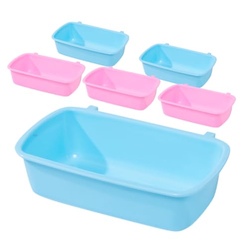 DECOMELODY 6stücke Hängende Futter Und Wassernäpfe Für Kleintiere Teiliges Für Hamster Meerschweinchen Und Andere Kleine Haustiere Praktische Futterstation Für Käfige DECOMELODY 6stücke Hängende Futter Und Wassernäpfe Für Kleintiere Teiliges Für Hamster Meerschweinchen Und Andere Kleine Haustiere Praktische Futterstation Für Käfige von DECOMELODY