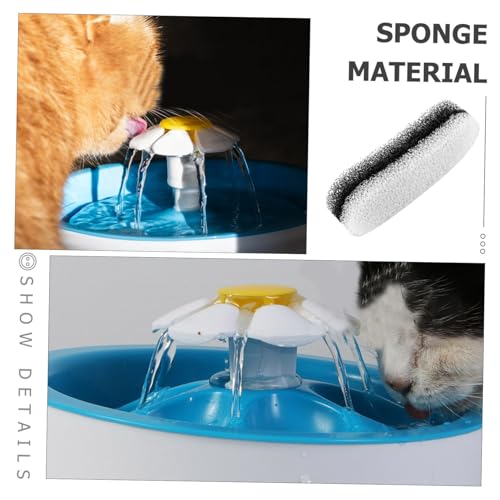 DECOMELODY 6 Stück Teiliges Katzenbrunnen Filter Aktivkohle Schwammfilter für Haustier Trinkwasserbrunnen Einfache Installation Langanhaltende Kompatibel für Katzen und Hundetränken DECOMELODY 6 Stück Teiliges Katzenbrunnen Filter Aktivkohle Schwammfilter für Haustier Trinkwasserbrunnen Einfache Installation Langanhaltende Kompatibel für Katzen und Hundetränken von DECOMELODY