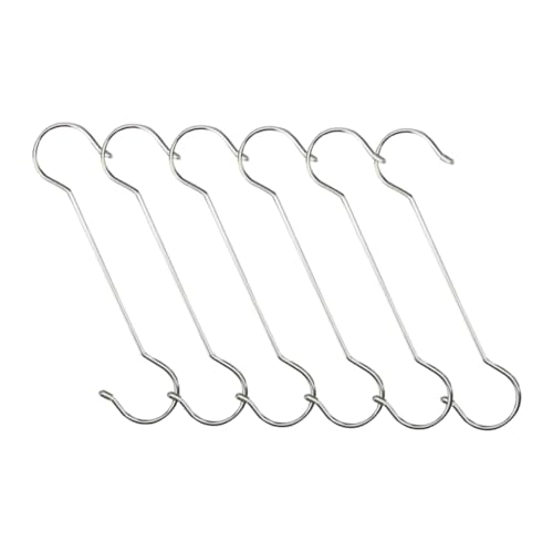 DECOMELODY 6Stücke Pflanzenhaken Multifunktionale Hängende Haken für Garten und S Haken für Blumenampeln Vogelhäuschen und Dekoration DECOMELODY 6Stücke Pflanzenhaken Multifunktionale Hängende Haken für Garten und S Haken für Blumenampeln Vogelhäuschen und Dekoration von DECOMELODY
