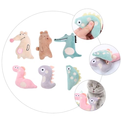DECOMELODY 6 Stücke Plüsch Katze Spielzeug Realistische Interaktive Haustier Spielzeug Katze Spielzeit Spaß Set Zufällig Stil DECOMELODY 6 Stücke Plüsch Katze Spielzeug Realistische Interaktive Haustier Spielzeug Katze Spielzeit Spaß Set Zufällig Stil von DECOMELODY
