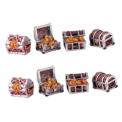 DECOMELODY 8 Stück Teiliges Mini Schatzkisten Aquarium aus Langlebigem Harz Dekorative Fischbecken Ornamente für Aquarium und Büro Kreative Tischdekoration für Alltag und Festlichkeiten DECOMELODY 8 Stück Teiliges Mini Schatzkisten Aquarium aus Langlebigem Harz Dekorative Fischbecken Ornamente für Aquarium und Büro Kreative Tischdekoration für Alltag und Festlichkeiten von DECOMELODY