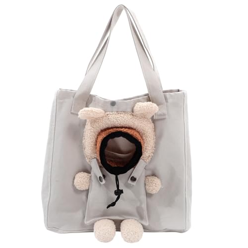 DECOMELODY Atmungsaktive Canvas Tragetasche für Kleine Haustiere und Leicht Komfortabler Transport für Katzen und Kleine Hunde für Reisen Spaziergänge und Outdoor aktivitäten DECOMELODY Atmungsaktive Canvas Tragetasche für Kleine Haustiere und Leicht Komfortabler Transport für Katzen und Kleine Hunde für Reisen Spaziergänge und Outdoor aktivitäten von DECOMELODY