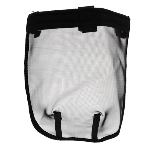 DECOMELODY Atmungsaktive Pferdefliegenmaske aus Mesh mit Ohrenschutz Mittlere Sicherer Sitz Umweltfreundliches Material Schützt Pferde vor Insekten und Fliegen im Sommer von DECOMELODY