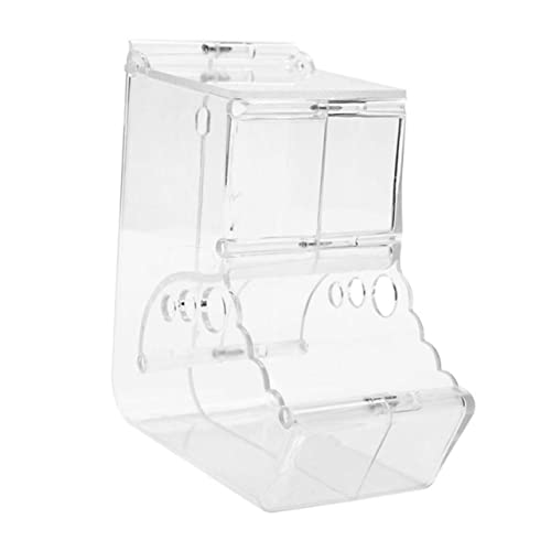 DECOMELODY Automatischer Futterautomat für Kleintiere Transparenter Futterspender aus Robustem Sichere und Praktische Futterschale für Hamster Kaninchen Eichhörnchen Langlebig und Leicht zu DECOMELODY Automatischer Futterautomat für Kleintiere Transparenter Futterspender aus Robustem Sichere und Praktische Futterschale für Hamster Kaninchen Eichhörnchen Langlebig und Leicht zu von DECOMELODY
