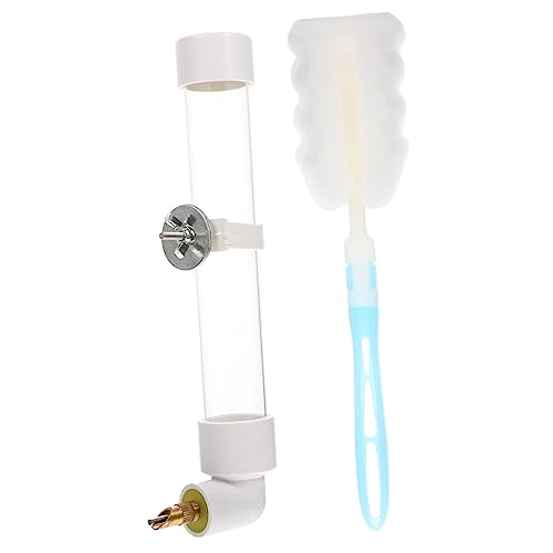 DECOMELODY Automatischer Vogeltränke Wasserspender für Käfig Aufhängbarer Trinkflasche Kreativer Wasserspender für Wellensittiche und Kleine Haustiere Einfach zu Reinigen und Langlebig von DECOMELODY