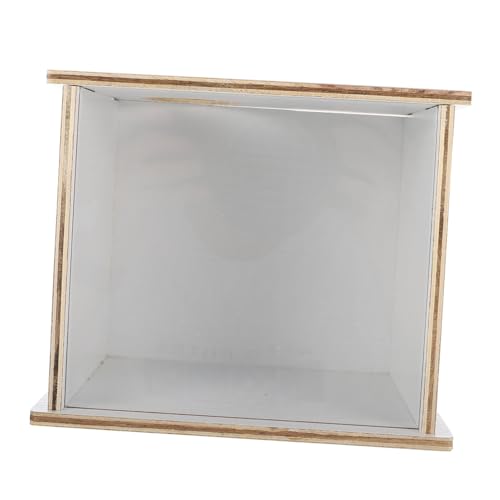 DECOMELODY Dekorative Hamsterbadewanne aus Multifunktions Sandbad für Kleintiere mit Holzabdeckung und Glatten Kanten für Chinchillas und Zwerghamster zu Reinigen DECOMELODY Dekorative Hamsterbadewanne aus Multifunktions Sandbad für Kleintiere mit Holzabdeckung und Glatten Kanten für Chinchillas und Zwerghamster zu Reinigen von DECOMELODY