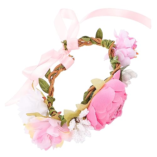 DECOMELODY Dekoratives Katzenhalsband aus Stoffblumen Wiederverwendbar Verstellbar Fotoshootings und Festlichkeiten für Haustiere und Besondere Anlässe von DECOMELODY
